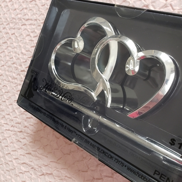 His&Hers Studio Wedding Pen set - Picture 2 of 6